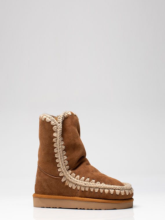 MOU Camel Sheepskin Boots – EDGE Boutique