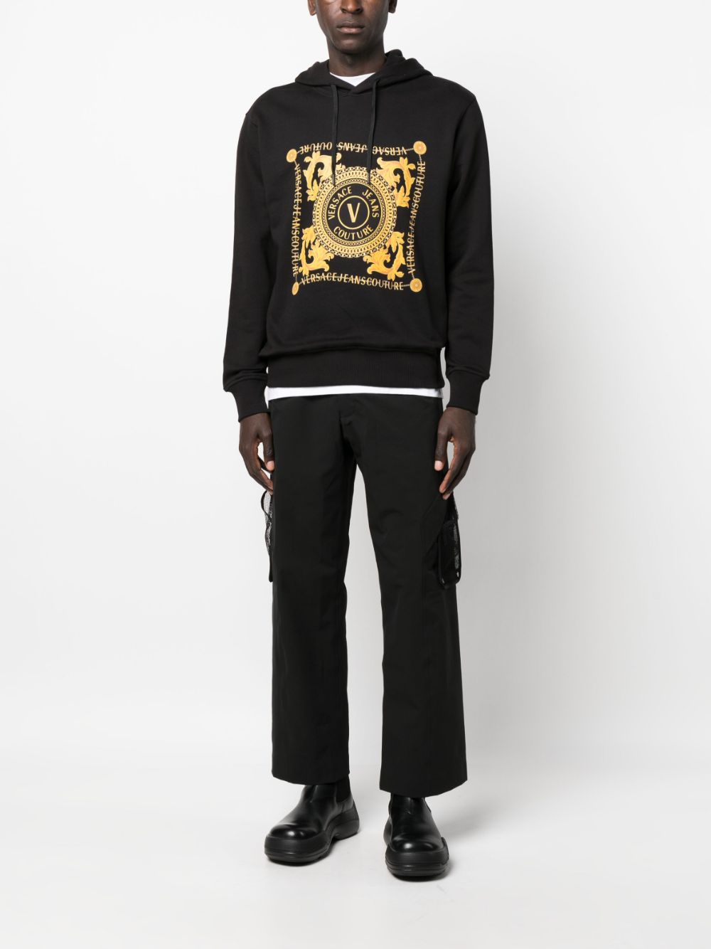 Versace jeans hoodie sales men's